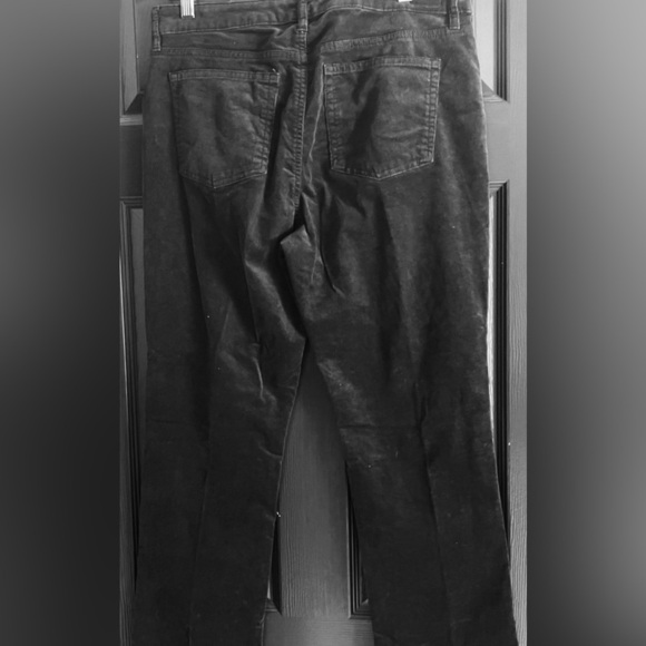 Lauren Ralph Lauren Black Corduroy Pants - Size 12 - Picture 5 of 5